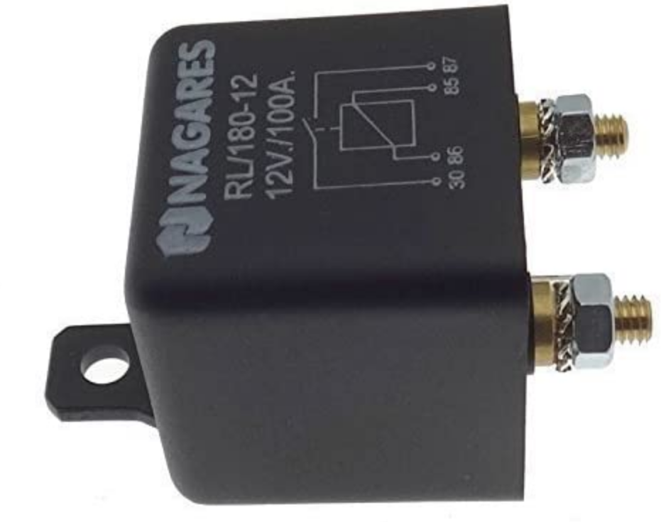 WM686 100A Normal Open Heavy Duty Car Starter Relay For Control Battery On Off Rl 180 Dc 12v